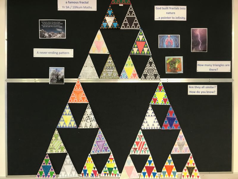 Assignment: Fractal triangles and beautiful work